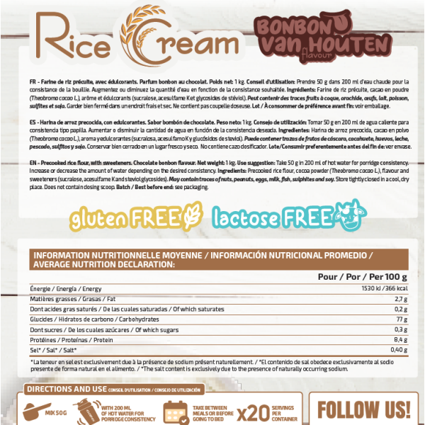 Crema de Arroz