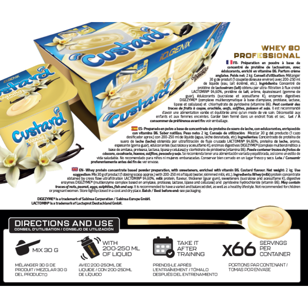 WHEY 80 PROFESSIONAL 2 KG