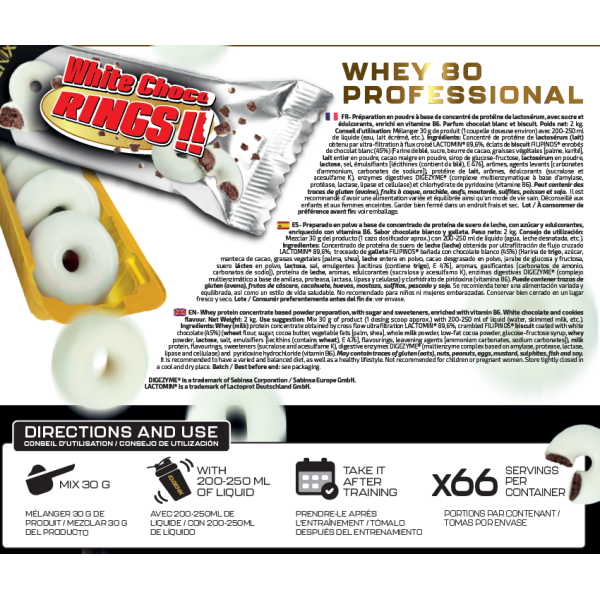 WHEY 80 PROFESSIONAL 2 KG