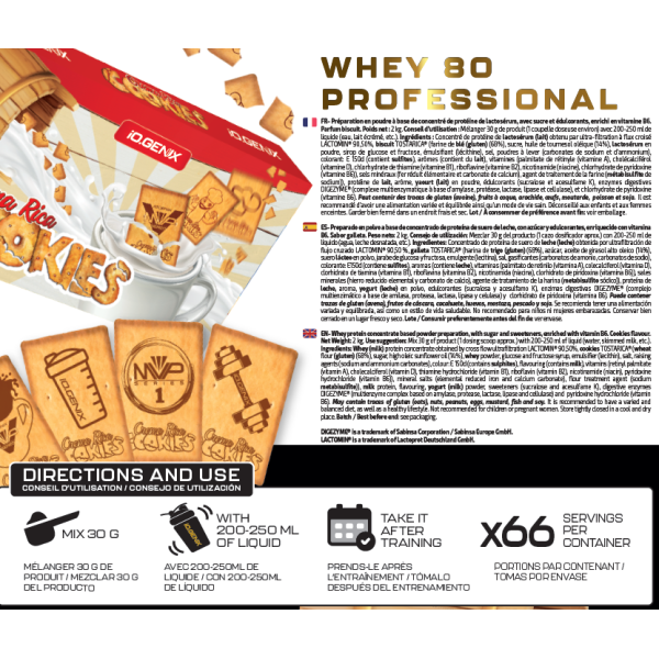 WHEY 80 PROFESSIONAL 2 KG