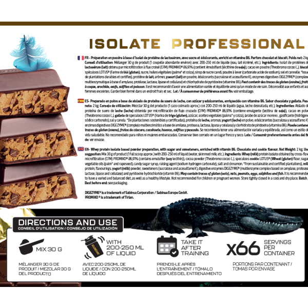 ISOLATE PROFESSIONAL 2 KG