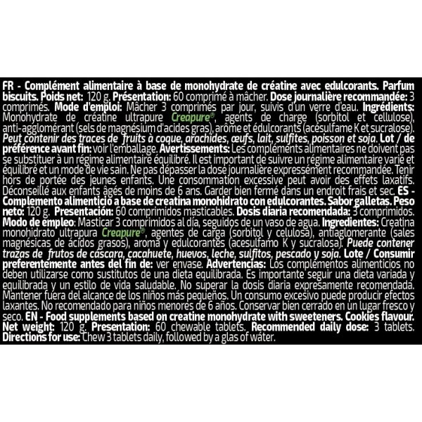 CREALUXE CHEWS MASTICABLE (60 COMPRIMIDOS)