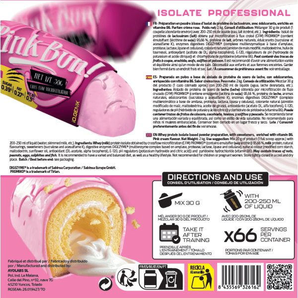 ISOLATE PROFESSIONAL 2 KG