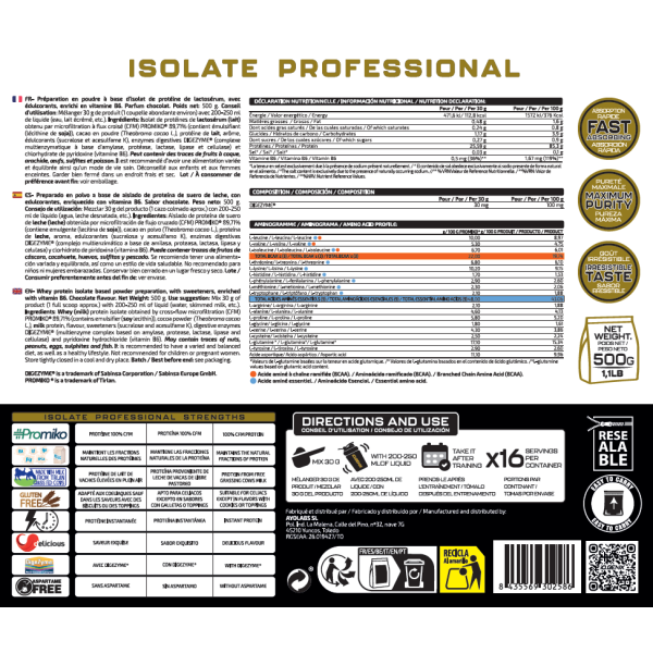 ISOLATE PROFESSIONAL 500G