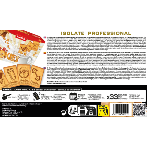 ISOLATE PROFESSIONAL 1KG