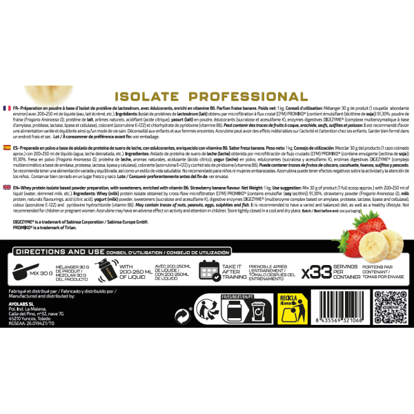 ISOLATE PROFESSIONAL 1KG