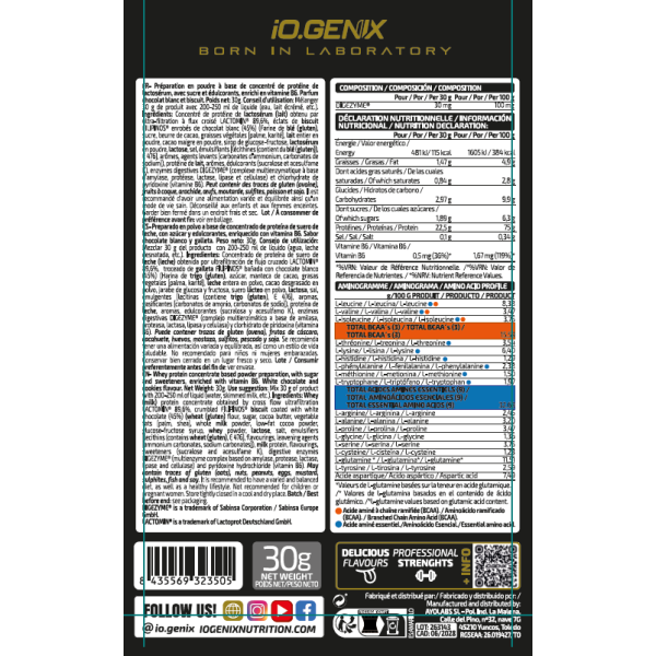 Sobres Monodosis Whey 80 - 30g
