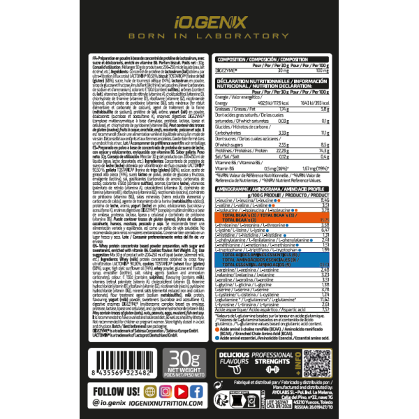 Sobres Monodosis Whey 80 - 30g
