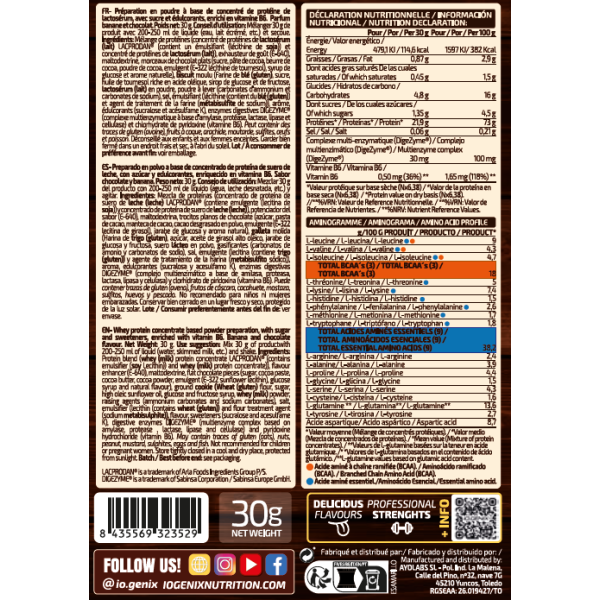 Sobres Monodosis Whey Sublime 30g