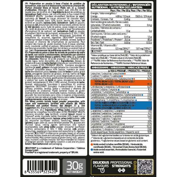 Sobres Monodosis Isolate - 30g