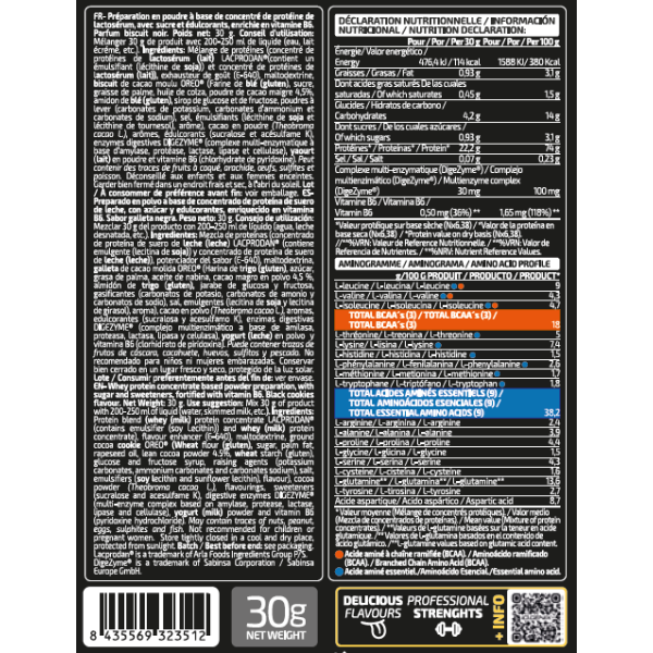 Sobres Monodosis Whey Sublime 30g