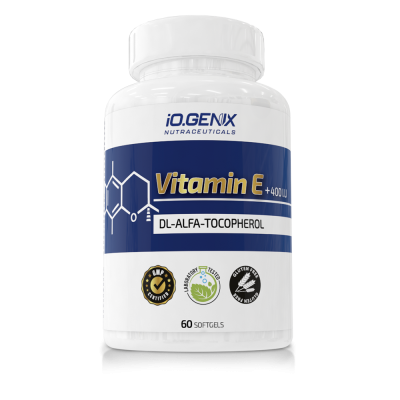 VITAMINA E - 400 I.U 60 Softgels de iO.GENIX
